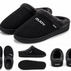 RUDY Slippers Black